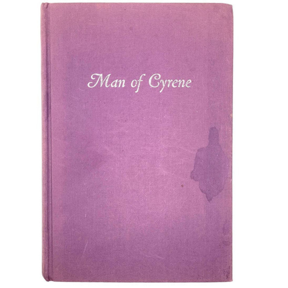 Vintage Man of Cyrene by Avin Harry Johnston ‎ Religious 1961 Hardcover book